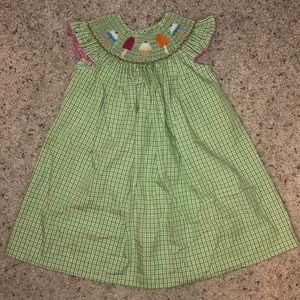 Kids Smocked Ice Cream dress🌟🌟